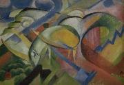 Franz Marc The Lamb oil painting reproduction